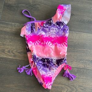 Like new one shoulder bathing suit size 4